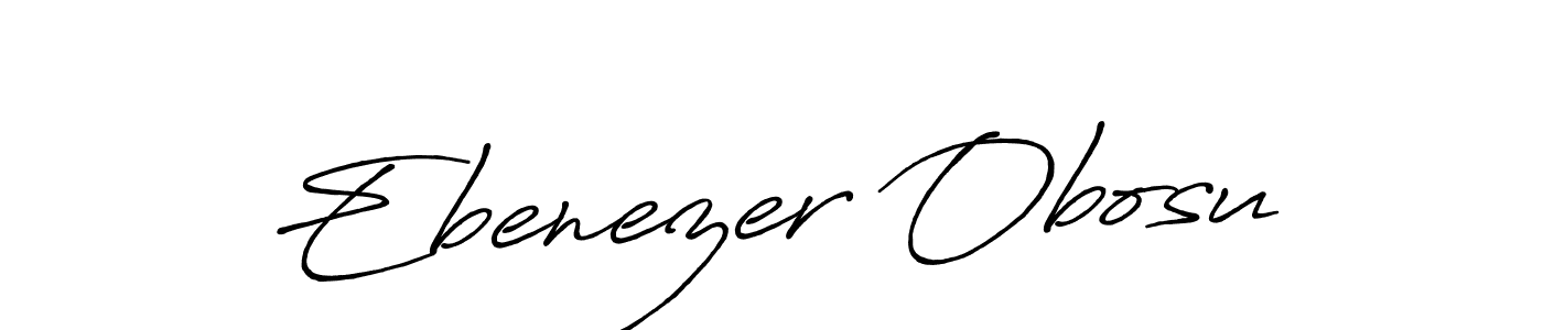 if you are searching for the best signature style for your name Ebenezer Obosu. so please give up your signature search. here we have designed multiple signature styles  using Antro_Vectra_Bolder. Ebenezer Obosu signature style 7 images and pictures png