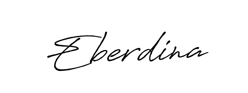 Eberdina stylish signature style. Best Handwritten Sign (Antro_Vectra_Bolder) for my name. Handwritten Signature Collection Ideas for my name Eberdina. Eberdina signature style 7 images and pictures png