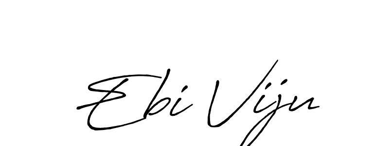 It looks lik you need a new signature style for name Ebi Viju. Design unique handwritten (Antro_Vectra_Bolder) signature with our free signature maker in just a few clicks. Ebi Viju signature style 7 images and pictures png
