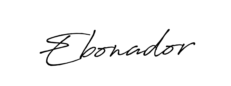 How to make Ebonador signature? Antro_Vectra_Bolder is a professional autograph style. Create handwritten signature for Ebonador name. Ebonador signature style 7 images and pictures png