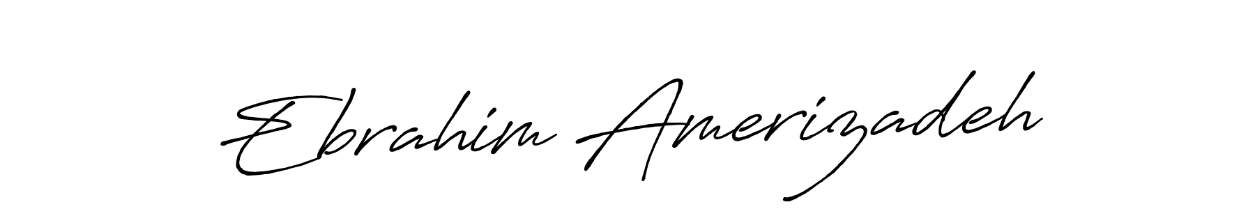 Ebrahim Amerizadeh stylish signature style. Best Handwritten Sign (Antro_Vectra_Bolder) for my name. Handwritten Signature Collection Ideas for my name Ebrahim Amerizadeh. Ebrahim Amerizadeh signature style 7 images and pictures png