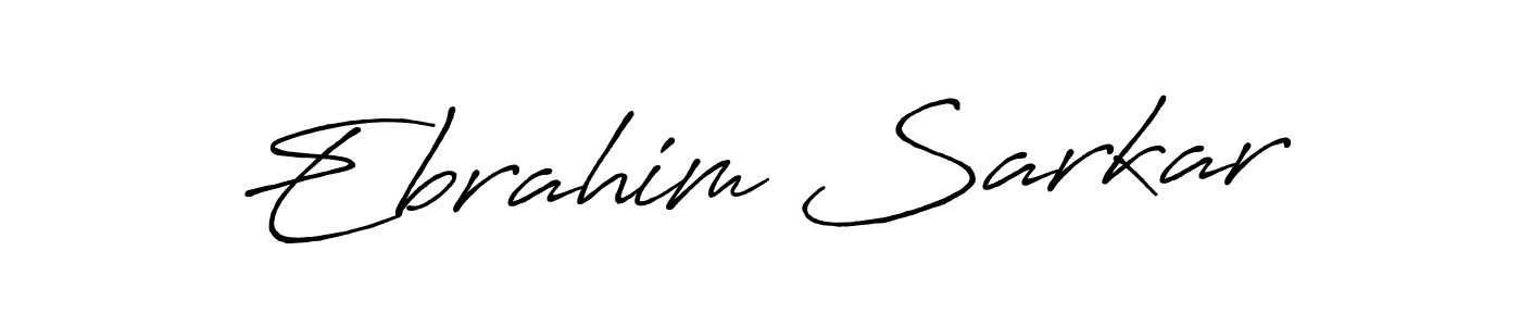 It looks lik you need a new signature style for name Ebrahim Sarkar. Design unique handwritten (Antro_Vectra_Bolder) signature with our free signature maker in just a few clicks. Ebrahim Sarkar signature style 7 images and pictures png