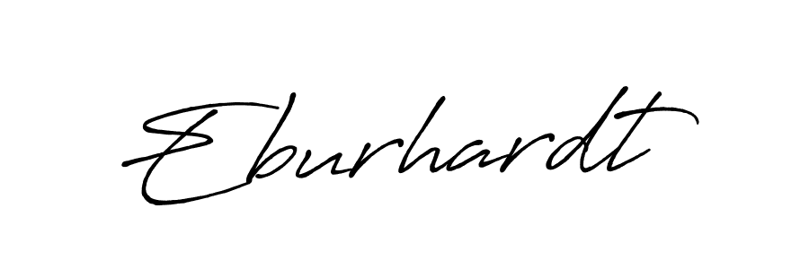 Create a beautiful signature design for name Eburhardt. With this signature (Antro_Vectra_Bolder) fonts, you can make a handwritten signature for free. Eburhardt signature style 7 images and pictures png