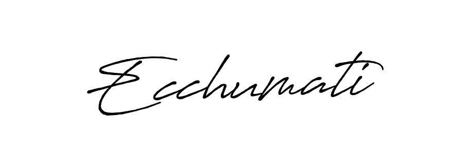 Use a signature maker to create a handwritten signature online. With this signature software, you can design (Antro_Vectra_Bolder) your own signature for name Ecchumati. Ecchumati signature style 7 images and pictures png