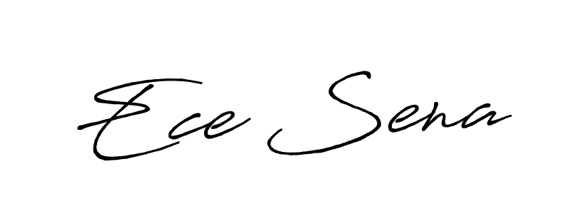 How to make Ece Sena signature? Antro_Vectra_Bolder is a professional autograph style. Create handwritten signature for Ece Sena name. Ece Sena signature style 7 images and pictures png