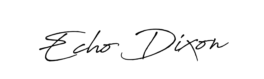 Similarly Antro_Vectra_Bolder is the best handwritten signature design. Signature creator online .You can use it as an online autograph creator for name Echo Dixon. Echo Dixon signature style 7 images and pictures png