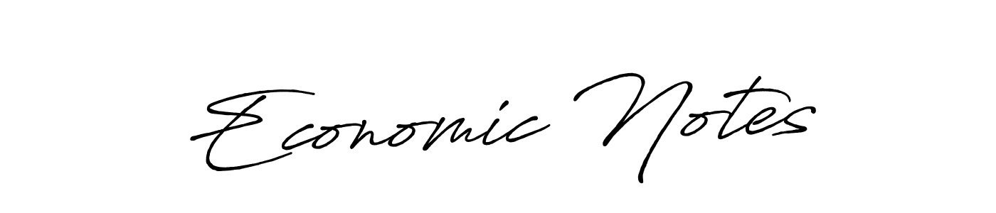 You should practise on your own different ways (Antro_Vectra_Bolder) to write your name (Economic Notes) in signature. don't let someone else do it for you. Economic Notes signature style 7 images and pictures png