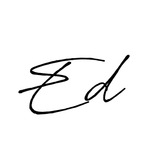 Use a signature maker to create a handwritten signature online. With this signature software, you can design (Antro_Vectra_Bolder) your own signature for name Ed . Ed  signature style 7 images and pictures png