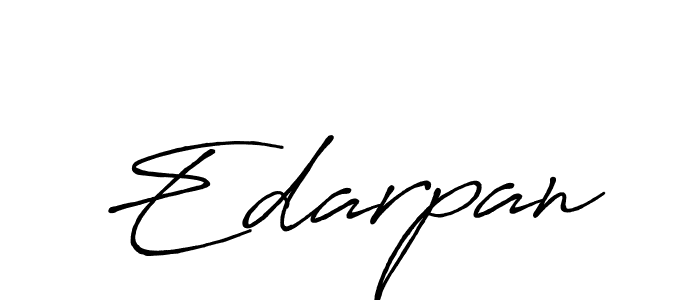 Also You can easily find your signature by using the search form. We will create Edarpan name handwritten signature images for you free of cost using Antro_Vectra_Bolder sign style. Edarpan signature style 7 images and pictures png