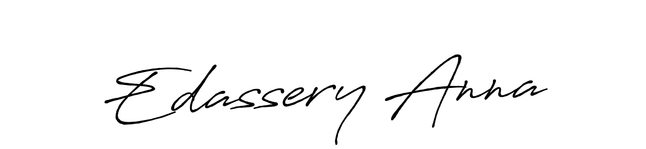 Make a beautiful signature design for name Edassery Anna. Use this online signature maker to create a handwritten signature for free. Edassery Anna signature style 7 images and pictures png