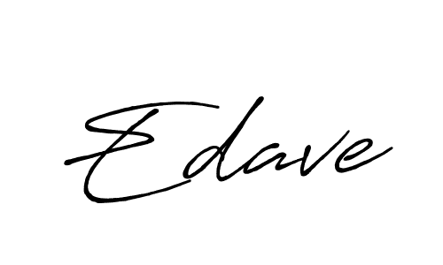 Make a beautiful signature design for name Edave. With this signature (Antro_Vectra_Bolder) style, you can create a handwritten signature for free. Edave signature style 7 images and pictures png