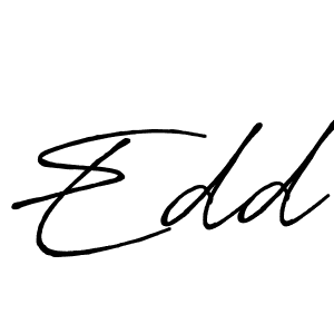 Also You can easily find your signature by using the search form. We will create Edd name handwritten signature images for you free of cost using Antro_Vectra_Bolder sign style. Edd signature style 7 images and pictures png