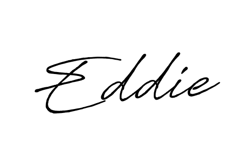 The best way (Antro_Vectra_Bolder) to make a short signature is to pick only two or three words in your name. The name Eddie include a total of six letters. For converting this name. Eddie signature style 7 images and pictures png