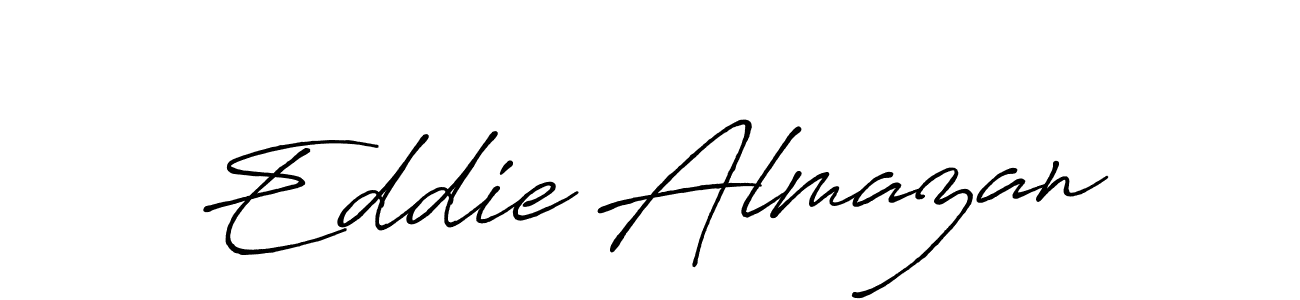 Design your own signature with our free online signature maker. With this signature software, you can create a handwritten (Antro_Vectra_Bolder) signature for name Eddie Almazan. Eddie Almazan signature style 7 images and pictures png