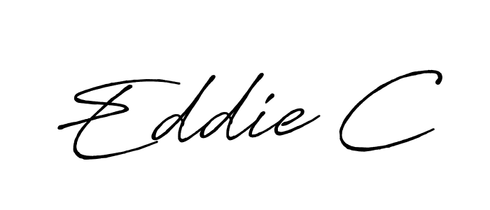 This is the best signature style for the Eddie C name. Also you like these signature font (Antro_Vectra_Bolder). Mix name signature. Eddie C signature style 7 images and pictures png