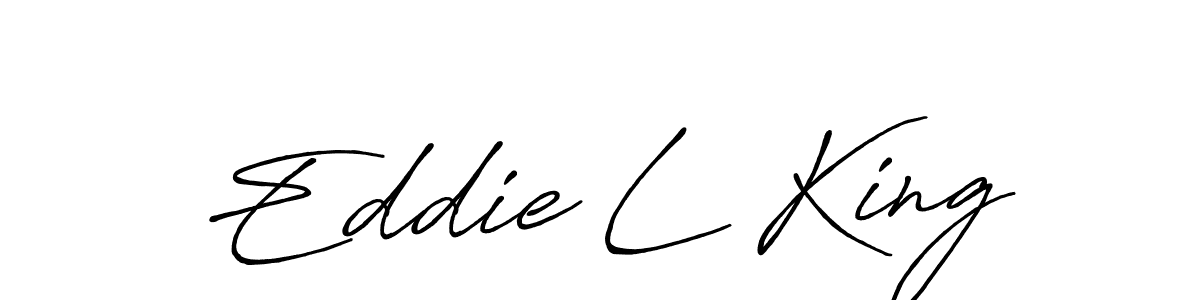 Once you've used our free online signature maker to create your best signature Antro_Vectra_Bolder style, it's time to enjoy all of the benefits that Eddie L King name signing documents. Eddie L King signature style 7 images and pictures png