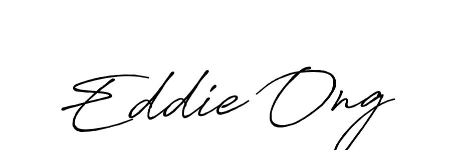 Similarly Antro_Vectra_Bolder is the best handwritten signature design. Signature creator online .You can use it as an online autograph creator for name Eddie Ong. Eddie Ong signature style 7 images and pictures png