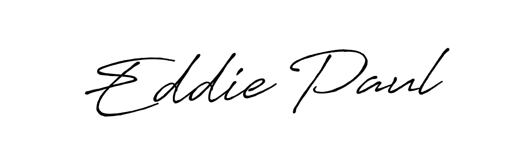 How to make Eddie Paul signature? Antro_Vectra_Bolder is a professional autograph style. Create handwritten signature for Eddie Paul name. Eddie Paul signature style 7 images and pictures png