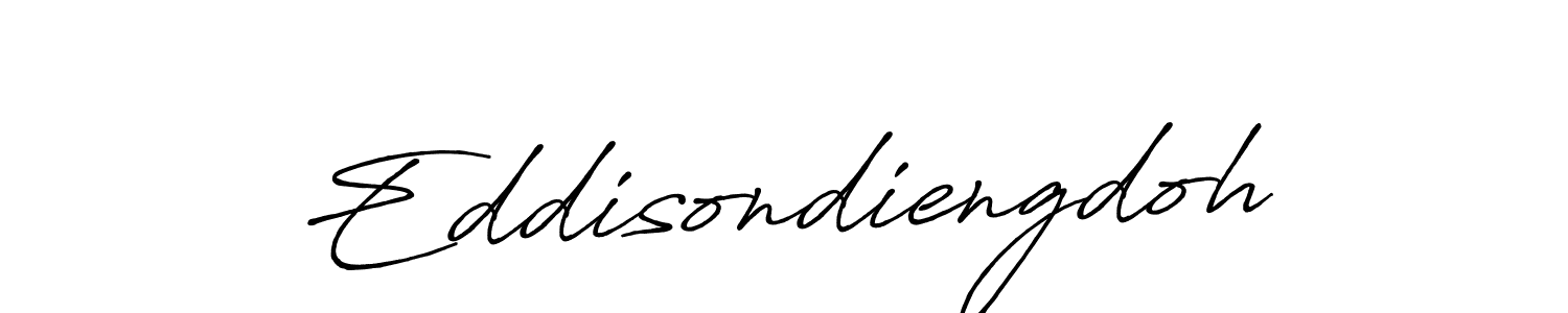 Similarly Antro_Vectra_Bolder is the best handwritten signature design. Signature creator online .You can use it as an online autograph creator for name Eddisondiengdoh. Eddisondiengdoh signature style 7 images and pictures png