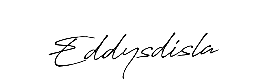 Make a beautiful signature design for name Eddysdisla. With this signature (Antro_Vectra_Bolder) style, you can create a handwritten signature for free. Eddysdisla signature style 7 images and pictures png