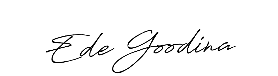 Check out images of Autograph of Ede Goodina name. Actor Ede Goodina Signature Style. Antro_Vectra_Bolder is a professional sign style online. Ede Goodina signature style 7 images and pictures png