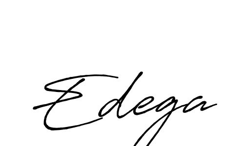 if you are searching for the best signature style for your name Edega. so please give up your signature search. here we have designed multiple signature styles  using Antro_Vectra_Bolder. Edega signature style 7 images and pictures png