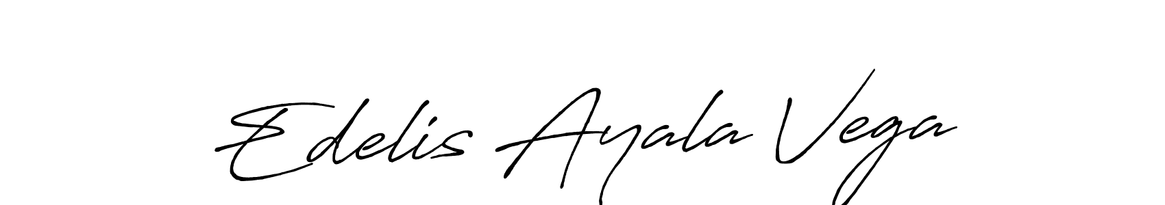Make a short Edelis Ayala Vega signature style. Manage your documents anywhere anytime using Antro_Vectra_Bolder. Create and add eSignatures, submit forms, share and send files easily. Edelis Ayala Vega signature style 7 images and pictures png