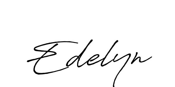 Make a beautiful signature design for name Edelyn. Use this online signature maker to create a handwritten signature for free. Edelyn signature style 7 images and pictures png