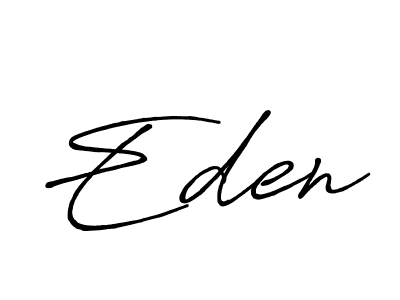 How to make Eden signature? Antro_Vectra_Bolder is a professional autograph style. Create handwritten signature for Eden name. Eden signature style 7 images and pictures png