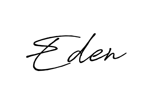 How to make Eden  signature? Antro_Vectra_Bolder is a professional autograph style. Create handwritten signature for Eden  name. Eden  signature style 7 images and pictures png