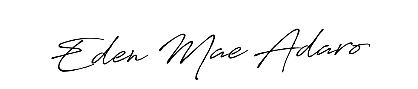 This is the best signature style for the Eden Mae Adaro name. Also you like these signature font (Antro_Vectra_Bolder). Mix name signature. Eden Mae Adaro signature style 7 images and pictures png