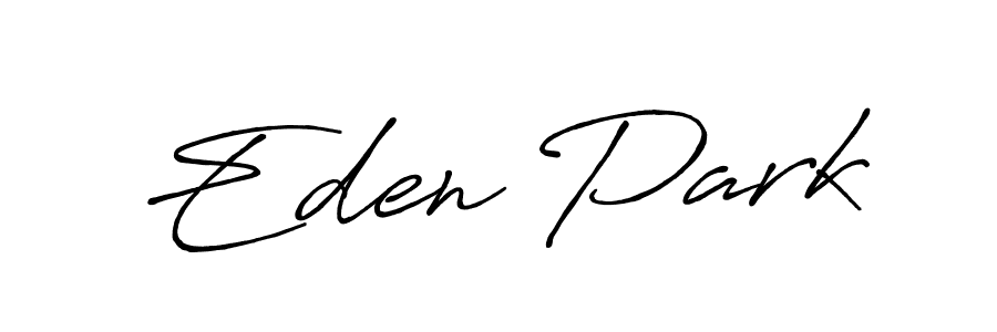Use a signature maker to create a handwritten signature online. With this signature software, you can design (Antro_Vectra_Bolder) your own signature for name Eden Park. Eden Park signature style 7 images and pictures png