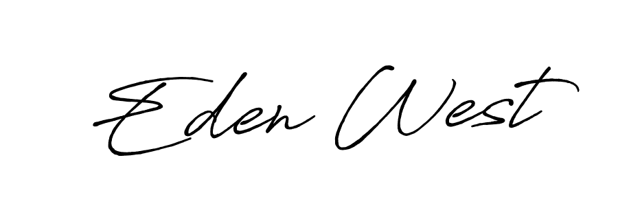 Eden West stylish signature style. Best Handwritten Sign (Antro_Vectra_Bolder) for my name. Handwritten Signature Collection Ideas for my name Eden West. Eden West signature style 7 images and pictures png