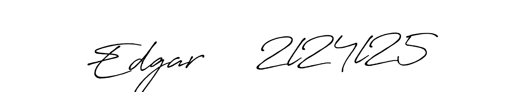 Also we have Edgar     2l24l25 name is the best signature style. Create professional handwritten signature collection using Antro_Vectra_Bolder autograph style. Edgar     2l24l25 signature style 7 images and pictures png