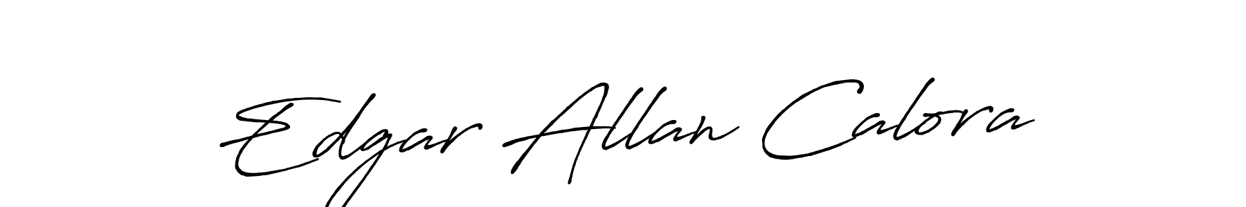 Also we have Edgar Allan Calora name is the best signature style. Create professional handwritten signature collection using Antro_Vectra_Bolder autograph style. Edgar Allan Calora signature style 7 images and pictures png
