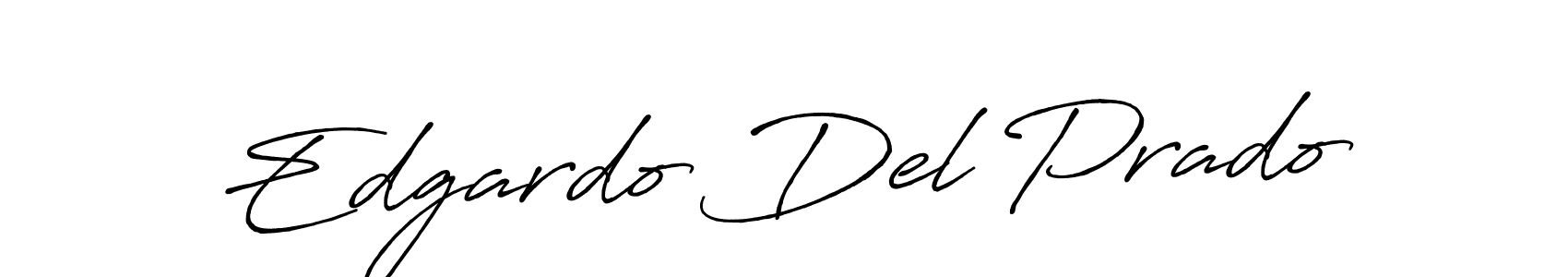 Make a beautiful signature design for name Edgardo Del Prado. With this signature (Antro_Vectra_Bolder) style, you can create a handwritten signature for free. Edgardo Del Prado signature style 7 images and pictures png