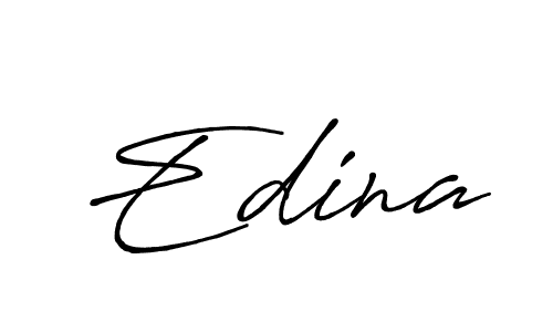 Also You can easily find your signature by using the search form. We will create Edina name handwritten signature images for you free of cost using Antro_Vectra_Bolder sign style. Edina signature style 7 images and pictures png