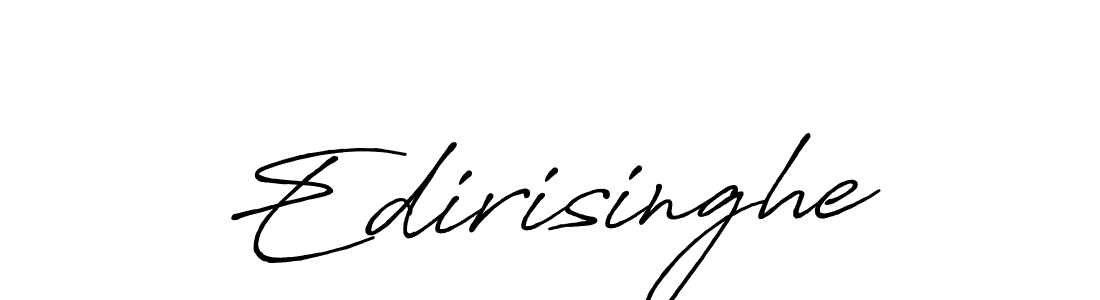 Also we have Edirisinghe name is the best signature style. Create professional handwritten signature collection using Antro_Vectra_Bolder autograph style. Edirisinghe signature style 7 images and pictures png