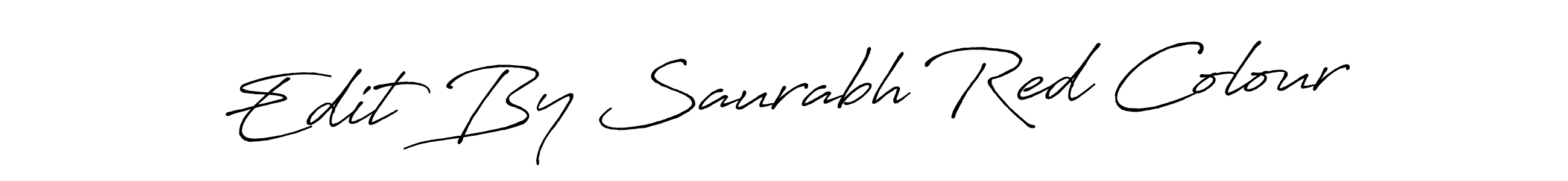 Similarly Antro_Vectra_Bolder is the best handwritten signature design. Signature creator online .You can use it as an online autograph creator for name Edit By Saurabh Red Colour. Edit By Saurabh Red Colour signature style 7 images and pictures png