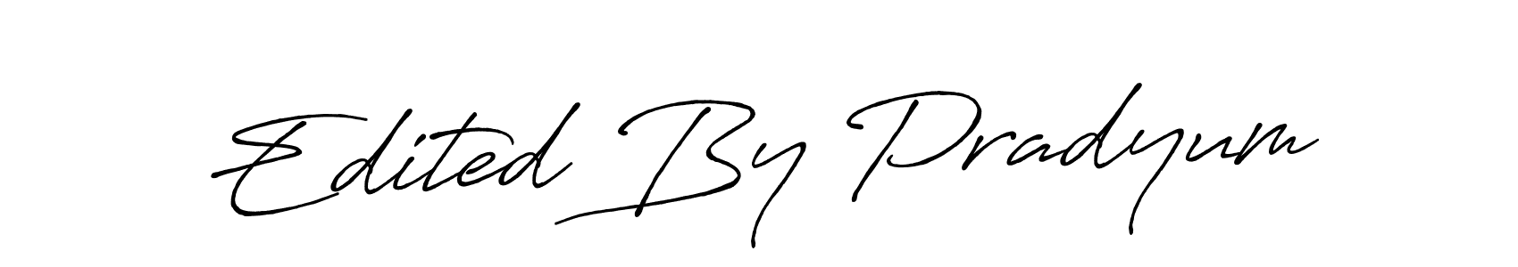 Make a beautiful signature design for name Edited By Pradyum. Use this online signature maker to create a handwritten signature for free. Edited By Pradyum signature style 7 images and pictures png