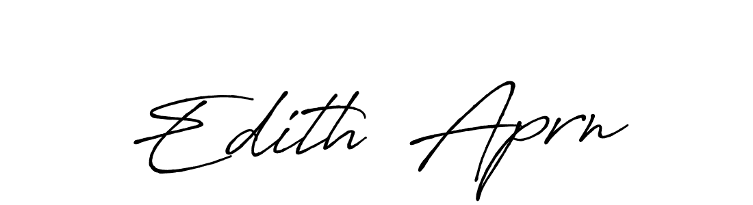 Check out images of Autograph of Edith  Aprn name. Actor Edith  Aprn Signature Style. Antro_Vectra_Bolder is a professional sign style online. Edith  Aprn signature style 7 images and pictures png