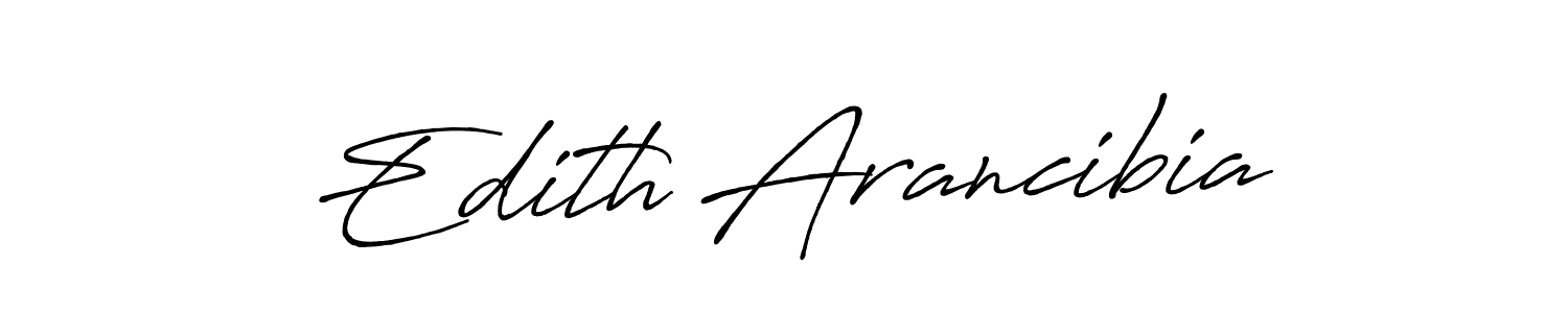 Also we have Edith Arancibia name is the best signature style. Create professional handwritten signature collection using Antro_Vectra_Bolder autograph style. Edith Arancibia signature style 7 images and pictures png