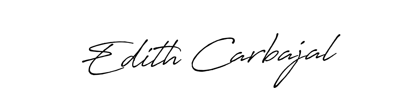 You should practise on your own different ways (Antro_Vectra_Bolder) to write your name (Edith Carbajal) in signature. don't let someone else do it for you. Edith Carbajal signature style 7 images and pictures png