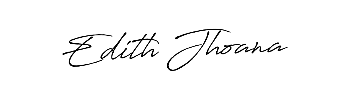Also we have Edith Jhoana name is the best signature style. Create professional handwritten signature collection using Antro_Vectra_Bolder autograph style. Edith Jhoana signature style 7 images and pictures png