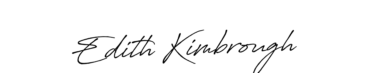 Antro_Vectra_Bolder is a professional signature style that is perfect for those who want to add a touch of class to their signature. It is also a great choice for those who want to make their signature more unique. Get Edith Kimbrough name to fancy signature for free. Edith Kimbrough signature style 7 images and pictures png