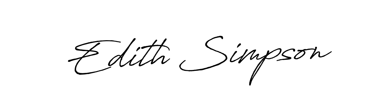 See photos of Edith Simpson official signature by Spectra . Check more albums & portfolios. Read reviews & check more about Antro_Vectra_Bolder font. Edith Simpson signature style 7 images and pictures png