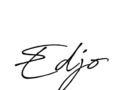 It looks lik you need a new signature style for name Edjo. Design unique handwritten (Antro_Vectra_Bolder) signature with our free signature maker in just a few clicks. Edjo signature style 7 images and pictures png