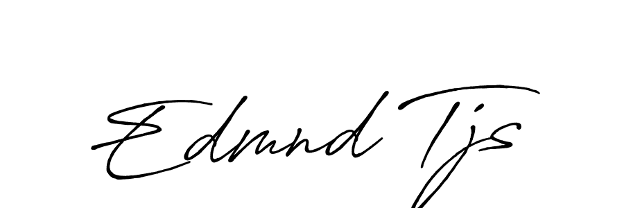 if you are searching for the best signature style for your name Edmnd Tjs. so please give up your signature search. here we have designed multiple signature styles  using Antro_Vectra_Bolder. Edmnd Tjs signature style 7 images and pictures png