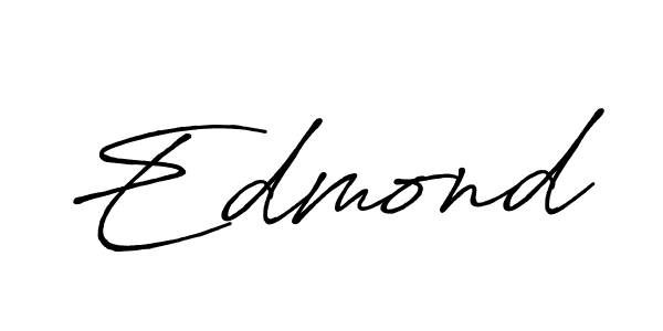 Create a beautiful signature design for name Edmond. With this signature (Antro_Vectra_Bolder) fonts, you can make a handwritten signature for free. Edmond signature style 7 images and pictures png