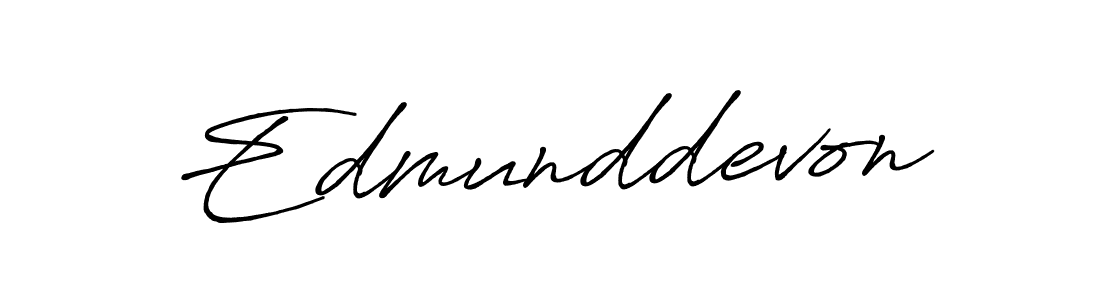 Edmunddevon stylish signature style. Best Handwritten Sign (Antro_Vectra_Bolder) for my name. Handwritten Signature Collection Ideas for my name Edmunddevon. Edmunddevon signature style 7 images and pictures png